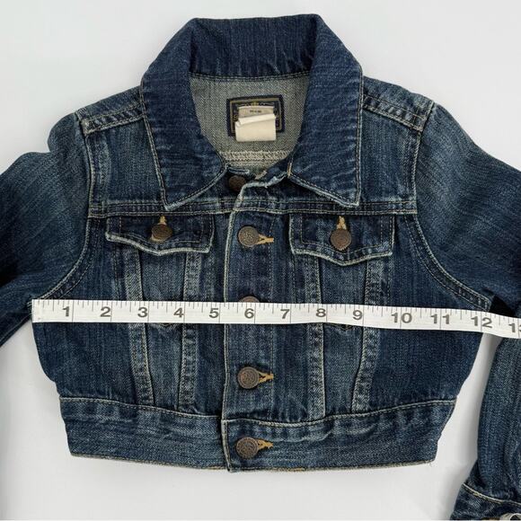 Ralph Lauren Polo Goods Denim Crop Jacket 4/4T - Picture 6 of 6